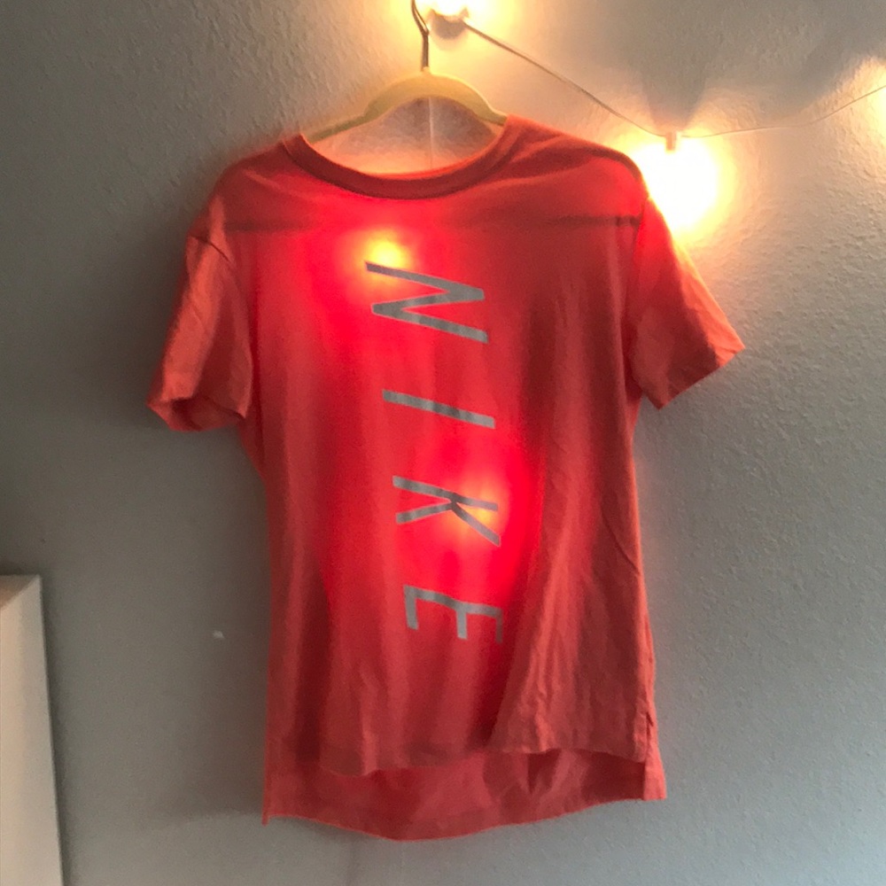 Pink long Nike shirt